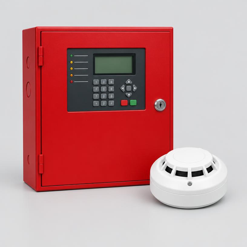 4-Zone Fire Alarm Panel